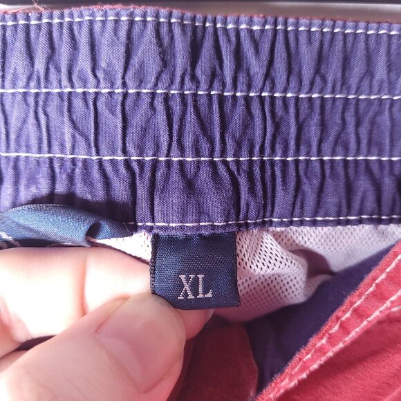 Vintage Ralph Lauren Swim Trunks Mens XL Red Eagle Nautical - Picture 6 of 12